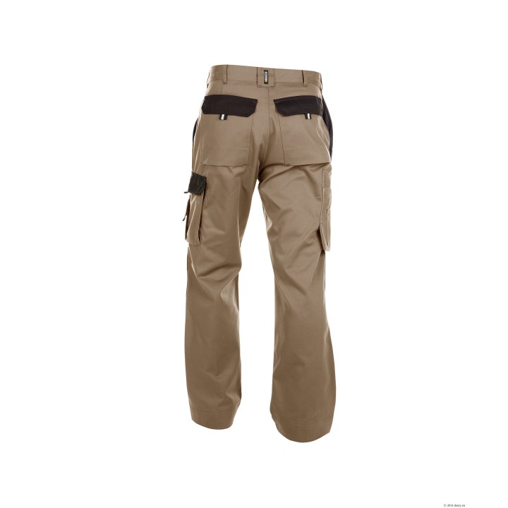 Pantalon BOSTON 245gr DASSY Dos beige noir
