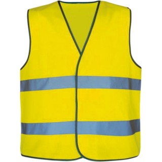 Gilet sécurité fluo Motard haute visibilité avec Pochette