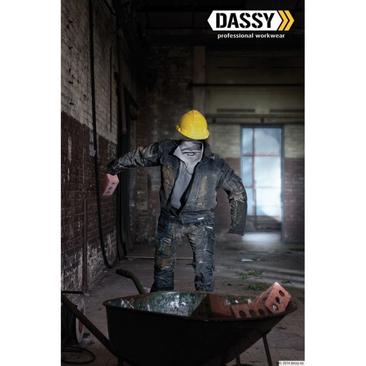 Veste travail canvas TULSA 60% coton 40% polyester DASSY