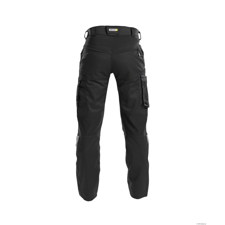 Pantalon HELIX lycra stretch DASSY noir