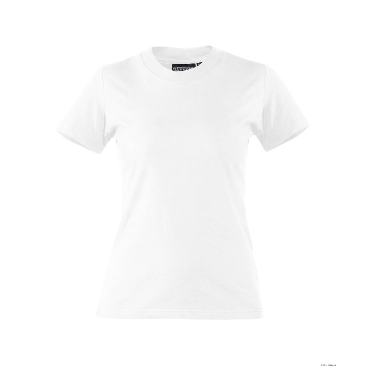 Tee-Shirt femme OSCAR 100% coton DASSY blanc