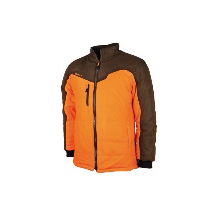 Blouson chasse réversible SOMLYS haut de gamme orange