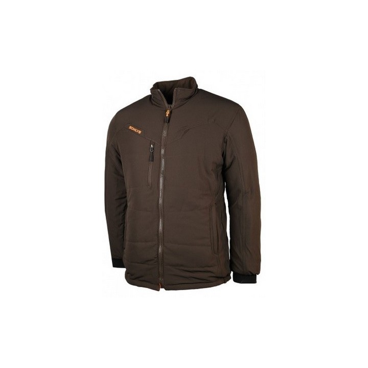 Blouson chasse réversible SOMLYS haut de gamme marron