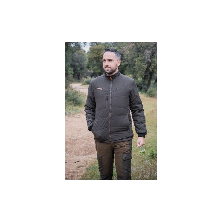 Blouson chasse réversible SOMLYS haut de gamme marron