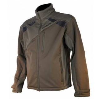 Veste newtek softshell verte 420 sherpa Somlys
