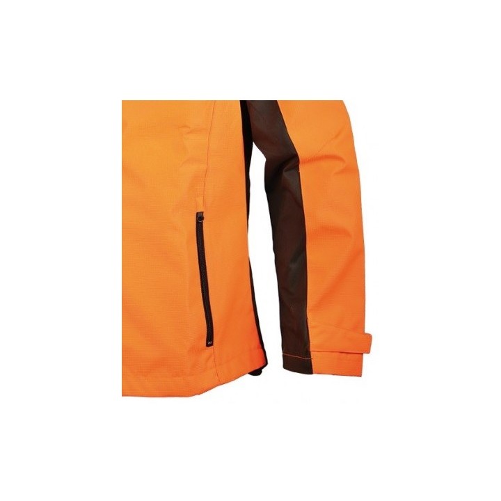 Veste Maquisard TREELAND T621 haut de gamme  orange imperméable