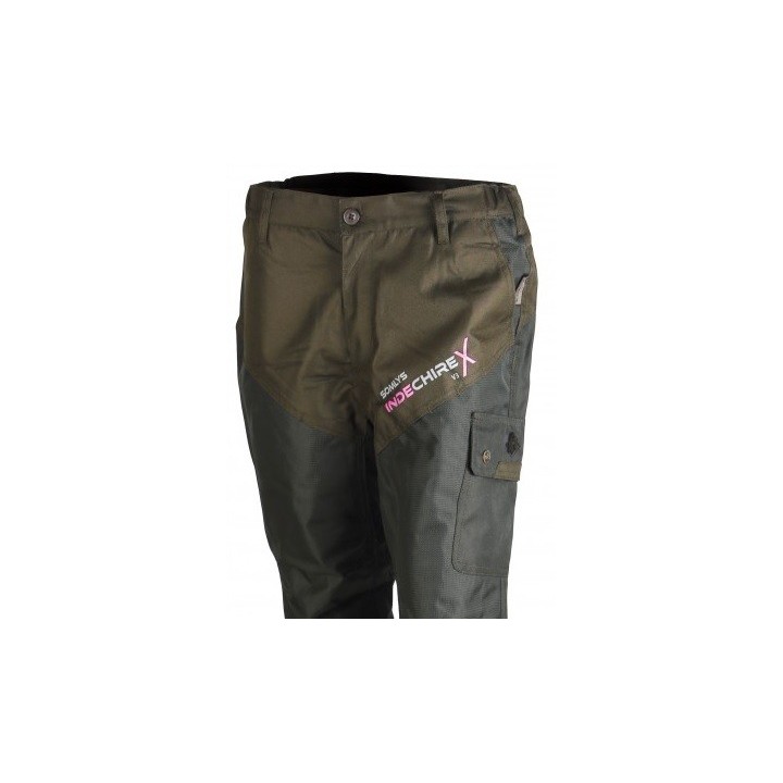 Fuseau chasse femme LADY indechirex vert SOMLYS