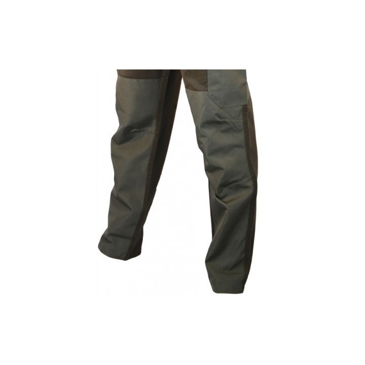 Pantalon traque homme TREELAND T580 vert renforcé
