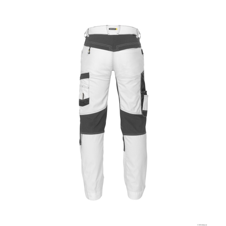 Pantalon de Travail Stretch HELIX peintre blanc gris  DASSY I PB Securama