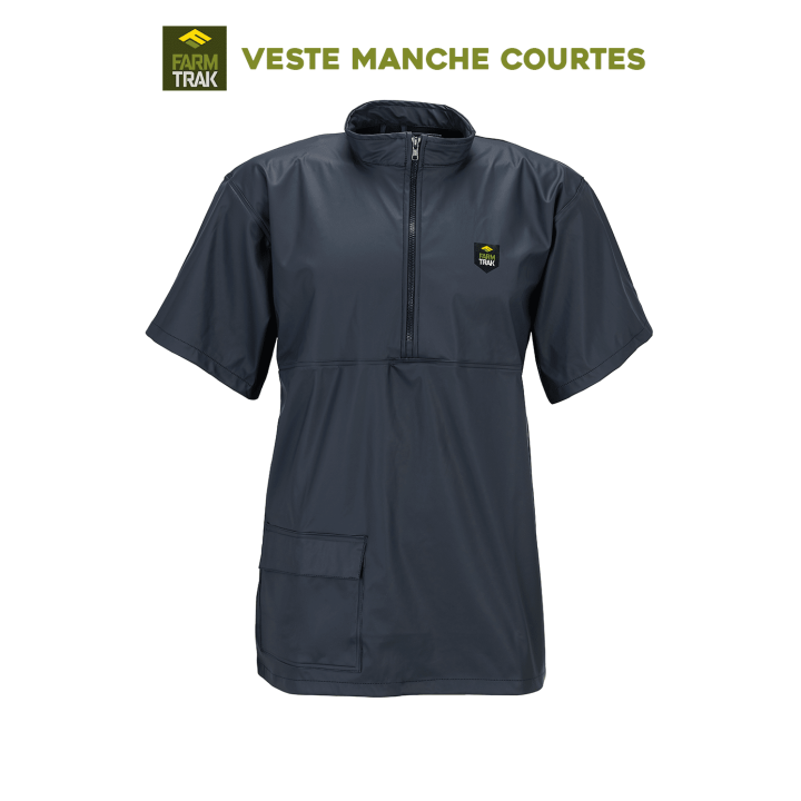 Vareuse de traite AGRIHEALTH Polyuréthane et polyester bleu sans capuche