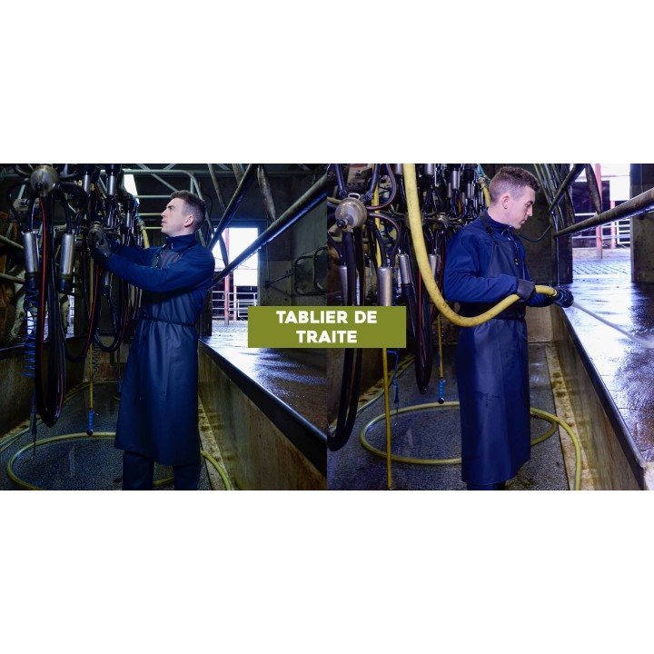 Tablier de traite AGRIHEALTH sans manche