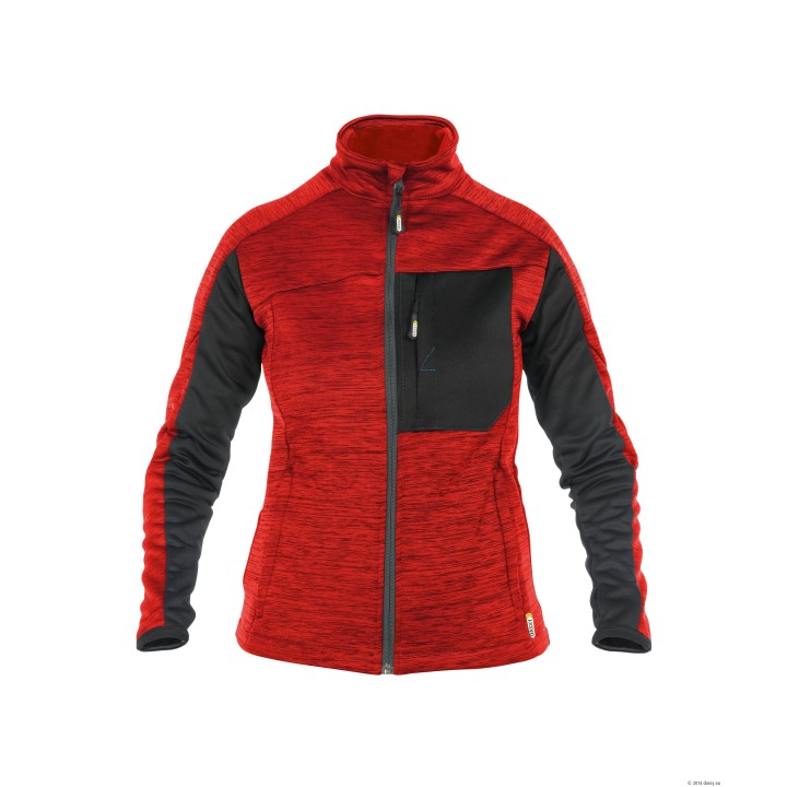 Veste polaire femme CONVEX WOMEN haut de gamme DASSY rouge
