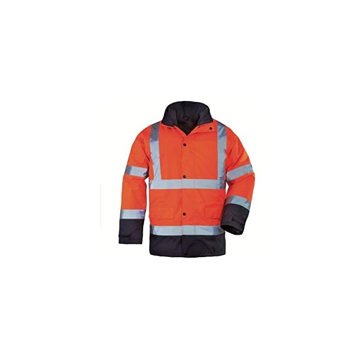 7ROPO ou 7 ROPY Parka haute visibilité 4 en 1 orange COVERGUARD