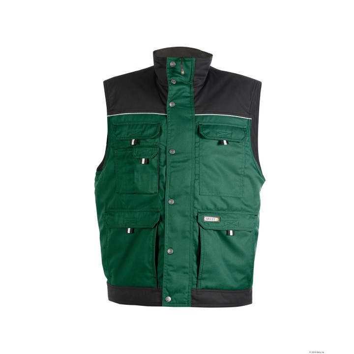 Gilet sans manche matelassé HULST DASSY vert noir
