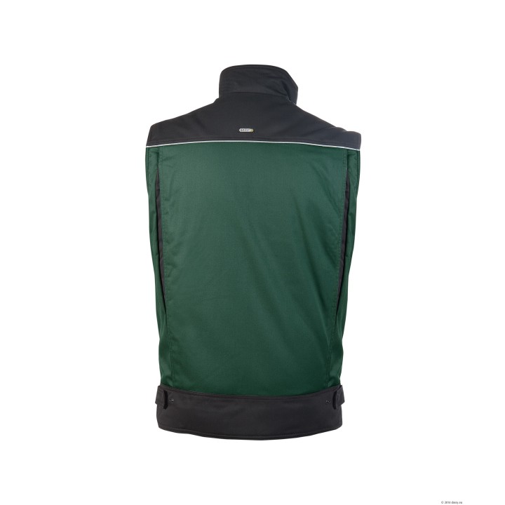 Gilet sans manche matelassé HULST DASSY vert noir