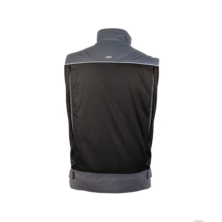 Gilet sans manche matelassé HULST DASSY noir gris