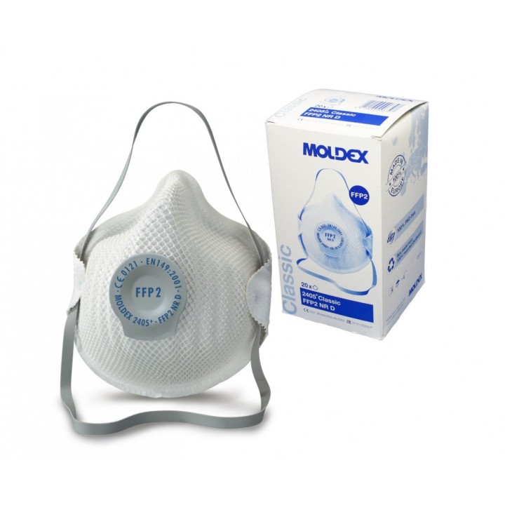 Masque respiratoire FFP2 2405 MOLDEX soupape