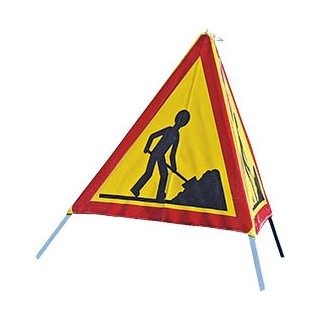 Tripode de signalisation rétroréfléchissant 70 cm 
