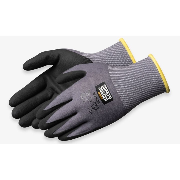 Gants nylon ALL FLEX spandex Nitrile SAFETY JOGGER I Sécurama