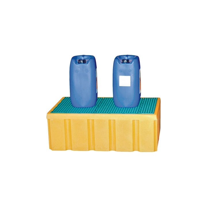 Bac paillasse avec caillebotis amovible 200 litres FIMM