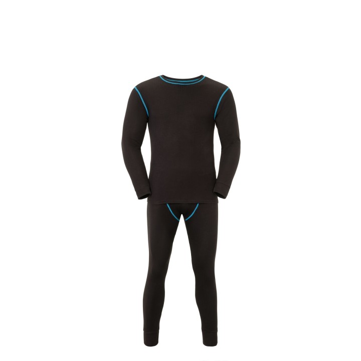 Ensemble pantalon et veste sous vêtement froid moyen 180 gr