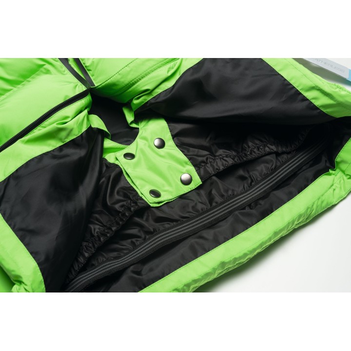 Capuche de Veste froid pour hommes Powder Planam Outdoor verte