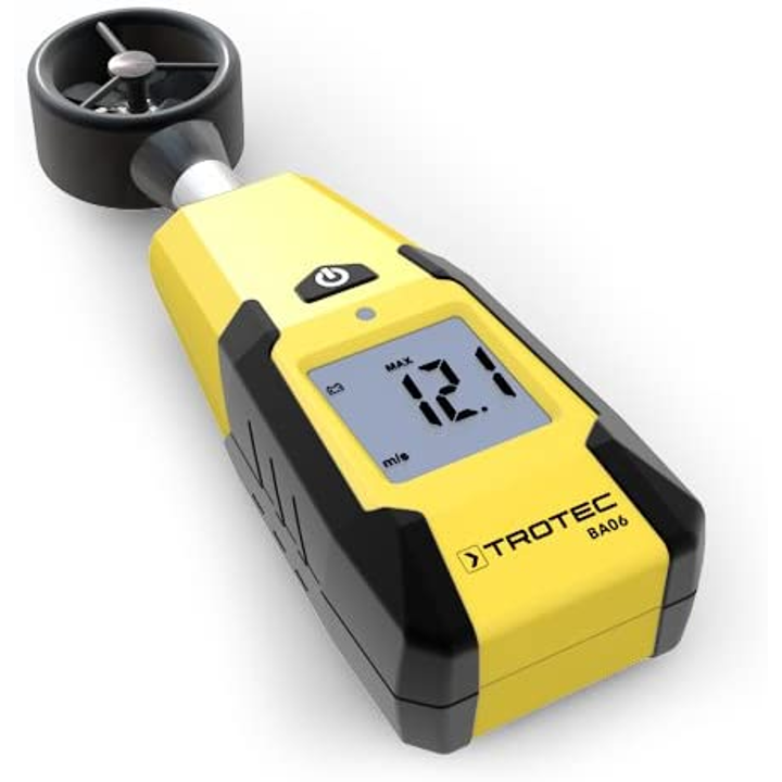 Anémomètre professionnel à hélice TROTEC BA06