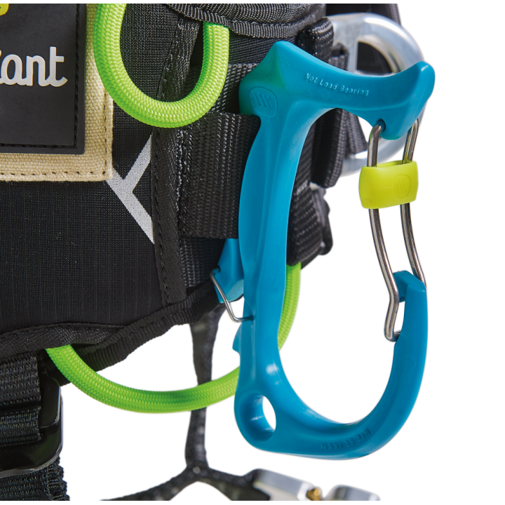 Mousqueton porte outil HONOS COURANT ELAGAGE  150mm rouge