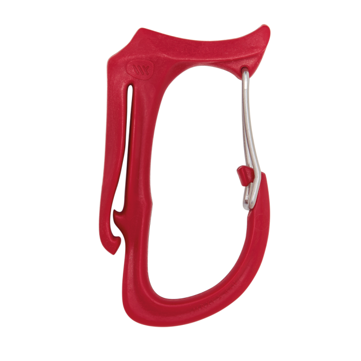 Mousqueton porte outil HONOS COURANT ELAGAGE  112mm rouge