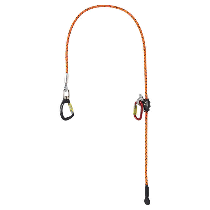 Longe armée élagage avec mousqueton