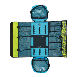 Sac de portage CROSS PRO 54L COURANT élagage blue ouvert