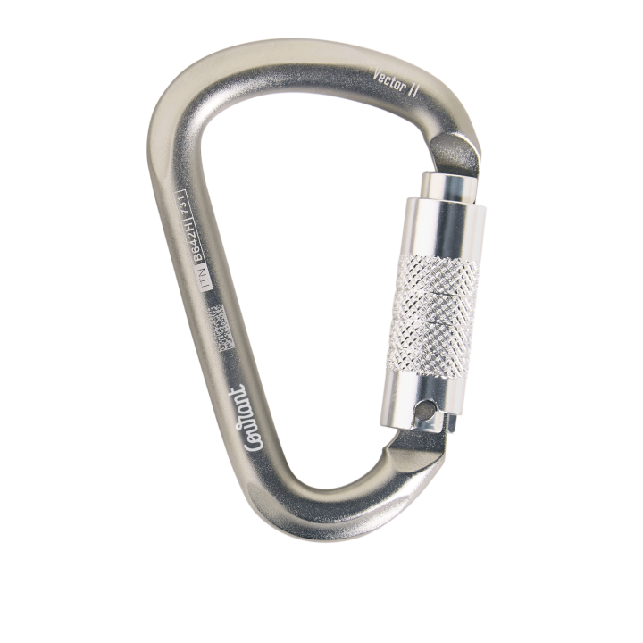 Mousqueton HMS VECTOR triple sécurité COURANT ELAGAGE