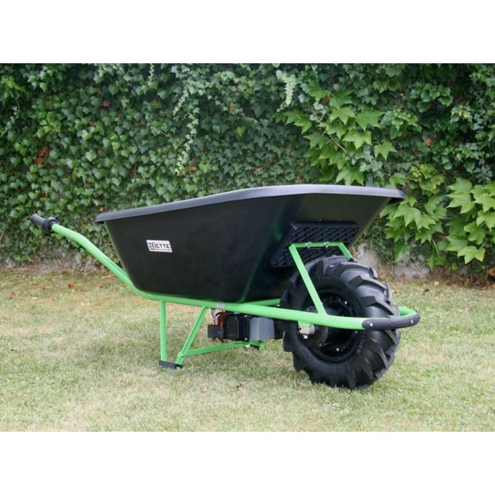Brouette électrique ZOETTE CLAS P120 motorisée 120L