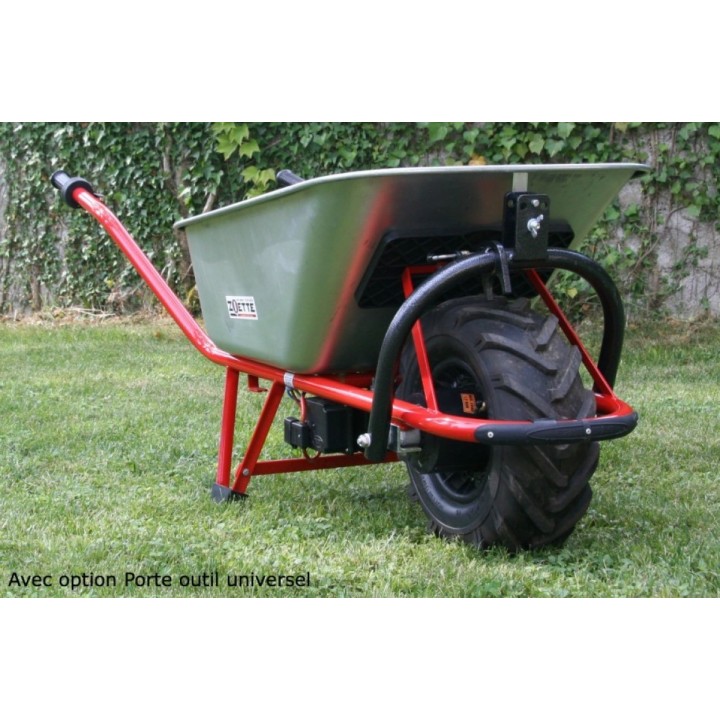 Brouette électrique ZOETTE 100 litres renforcée PRO-100-10