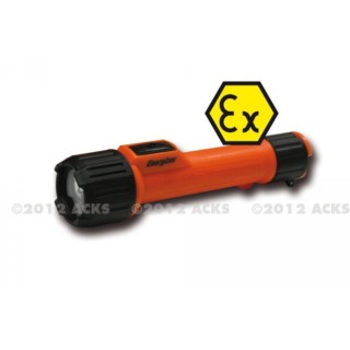 Torche à leds ATEX Zone 0 livrée sans pile