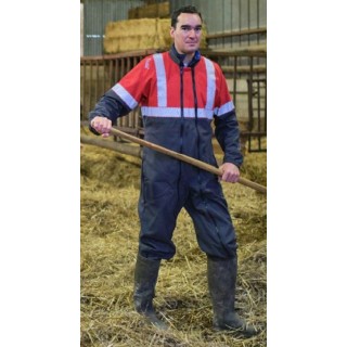 Homme avec fourche combinaison 2 df rouge foncé