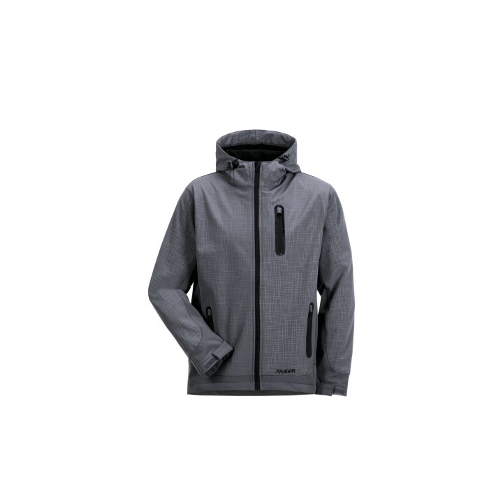 Veste softshell grise CUBE