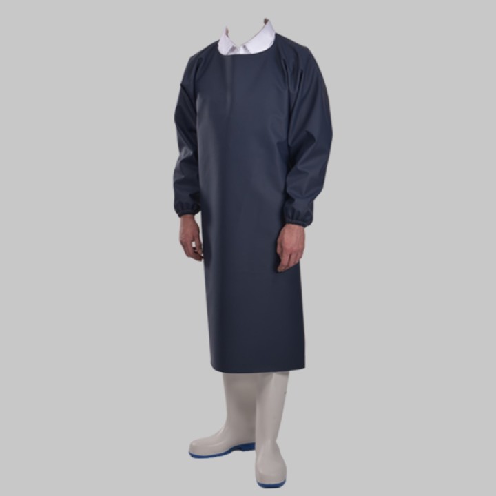 Tablier de traite à manche ROMEO bleu