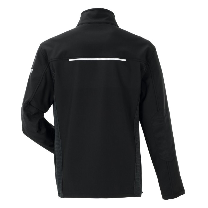 Veste softshell enfant PURE PLANAM NORIT noir dos