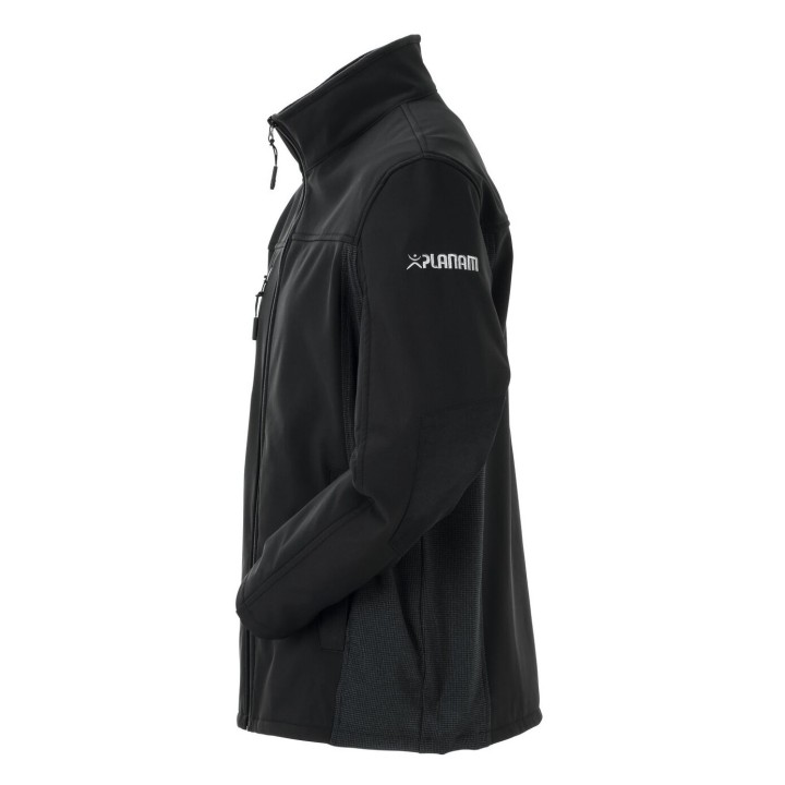 Veste softshell enfant PURE PLANAM NORIT profil