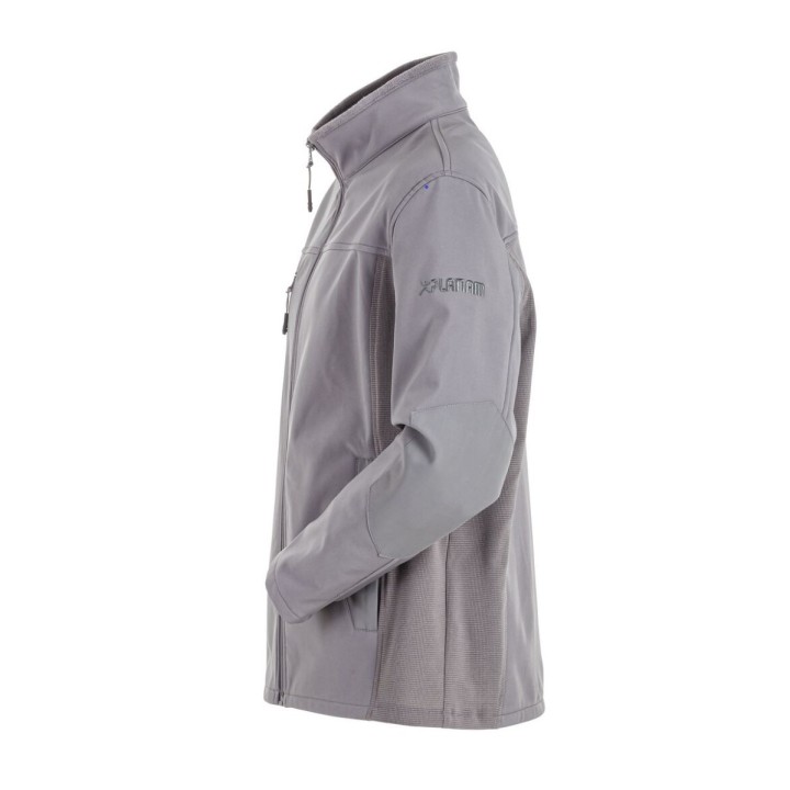 Veste softshell enfant PURE PLANAM NORIT grise profil