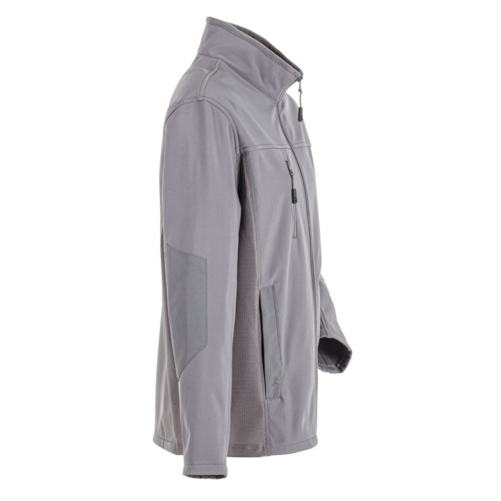 Veste softshell enfant PURE PLANAM NORIT grise profil