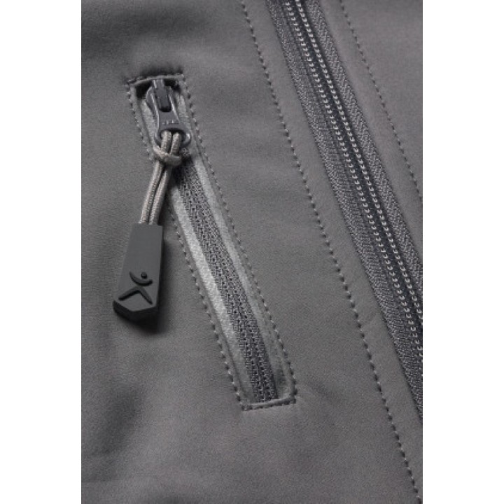 Veste softshell enfant PURE PLANAM NORIT grise  poche