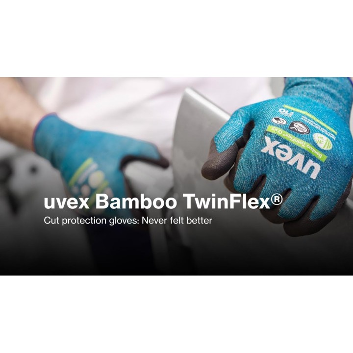 Gant anti coupure bamboo TWINFLEX UVEX