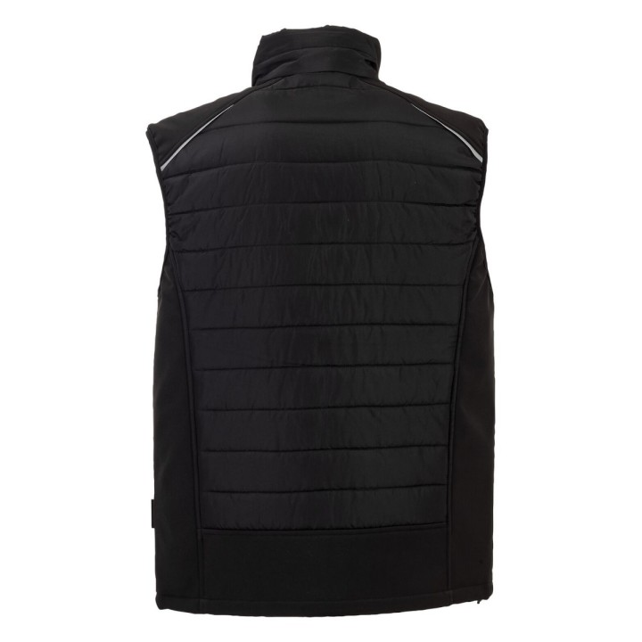 Doudoune matelassée Stretchline PLANAM noir dos