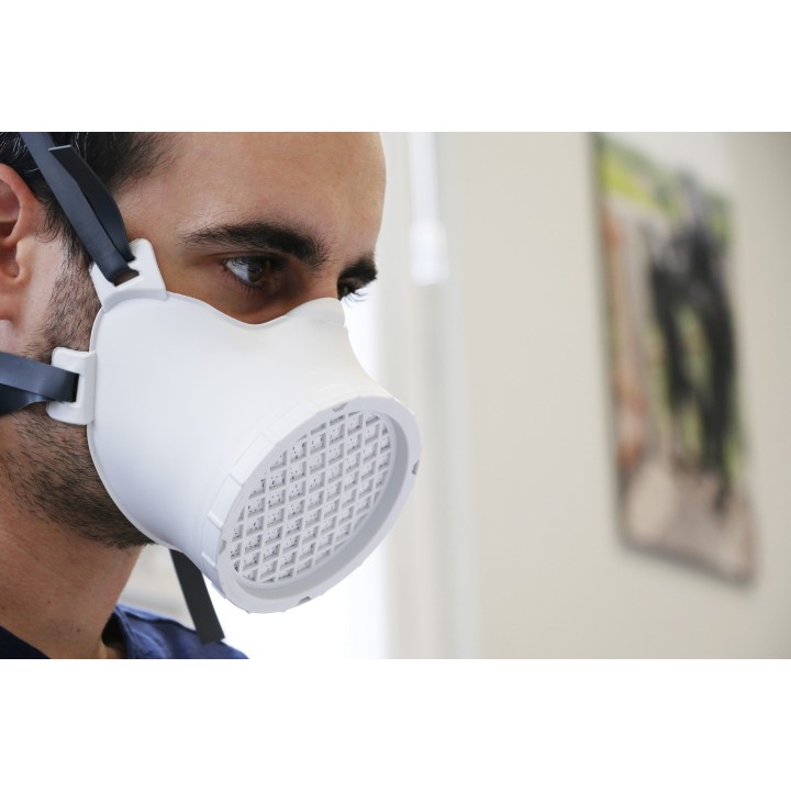 Masque pro Ocov P2 + 100 filtres jetables variante COVID V2