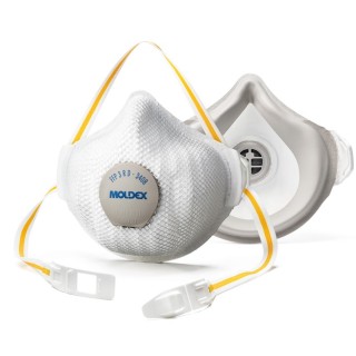 Lot de 5 masques poussières réutilisables 3405 MOLDEX FFP3 Air Plus