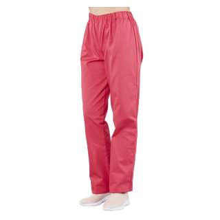 Pantalon mixte polyester coton élastiqué PACO fuchsia  PBV