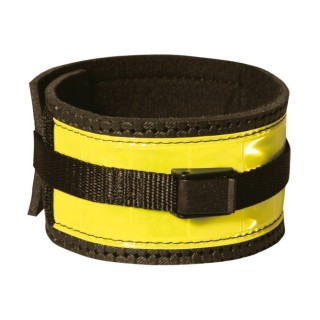 Paire de guêtre équitation réfléchissante jaune