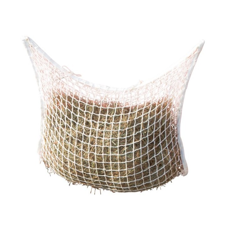 Filet à foin alimentation adaptée maille de 3 X 3 cm